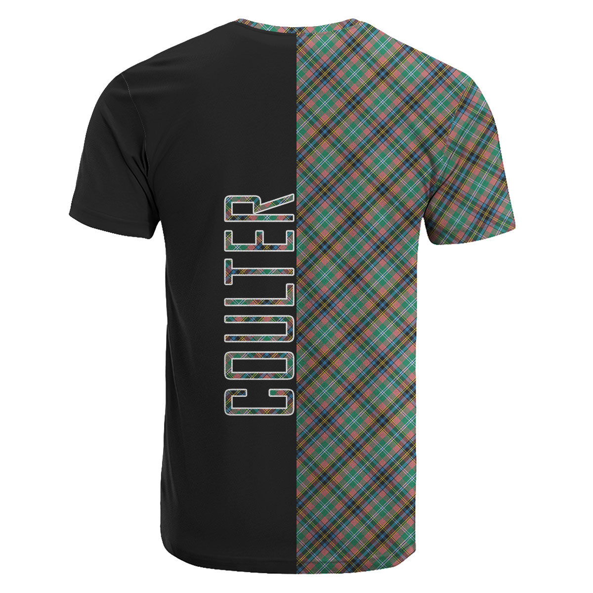 Coulter Tartan T-Shirt Half of Me - Cross Style