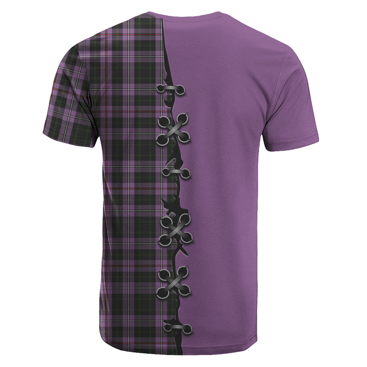 Chapman Tartan T-shirt - Lion Rampant And Celtic Thistle Style