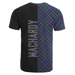 MacHardy Modern Tartan T-Shirt Half of Me - Cross Style