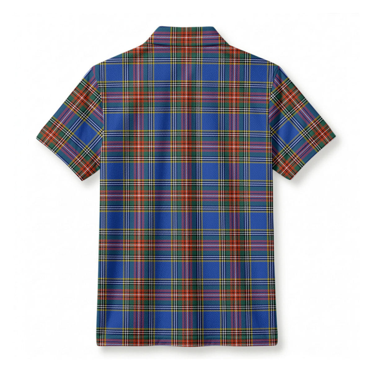 Beaton Ancient Tartan Crest Birdseye Mesh Polo Shirt