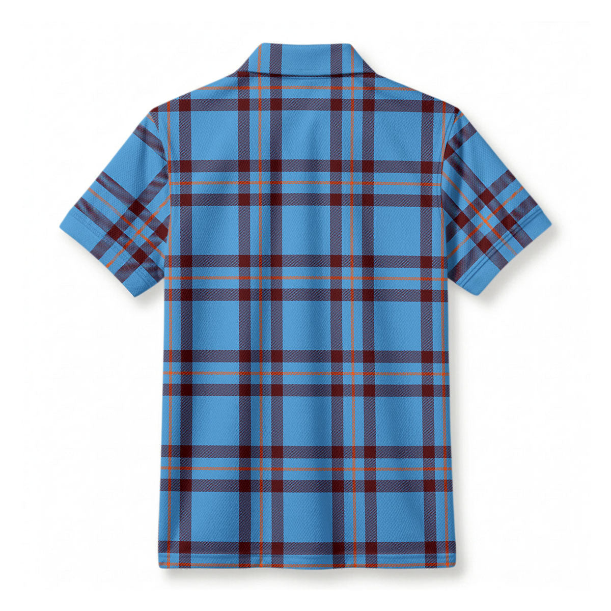 Elliott Ancient Tartan Crest Birdseye Mesh Polo Shirt