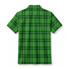 Galloway District Tartan Crest Birdseye Mesh Polo Shirt