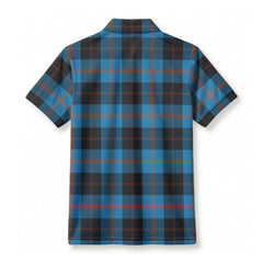 Garden Tartan Crest Birdseye Mesh Polo Shirt