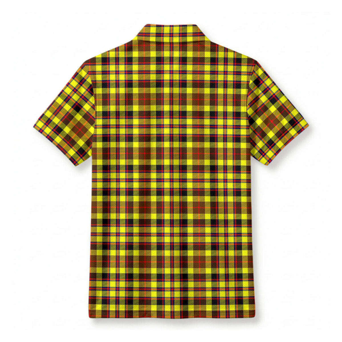 Jardine Tartan Crest Birdseye Mesh Polo Shirt