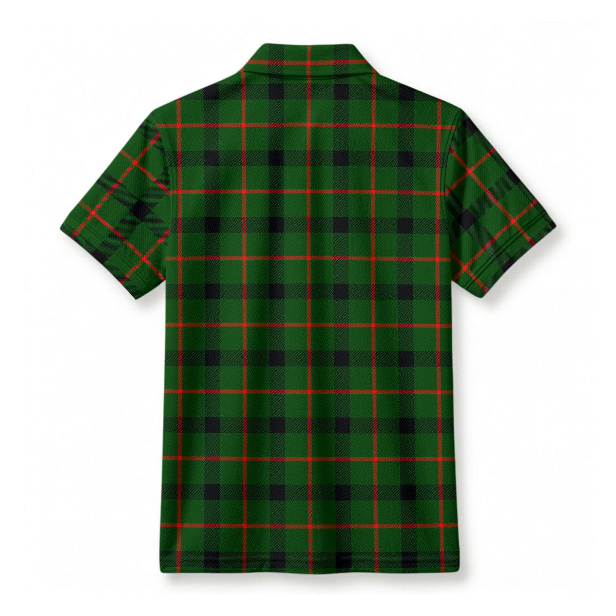 Kincaid Tartan Crest Birdseye Mesh Polo Shirt