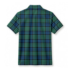 MacCallum Ancient Tartan Crest Birdseye Mesh Polo Shirt