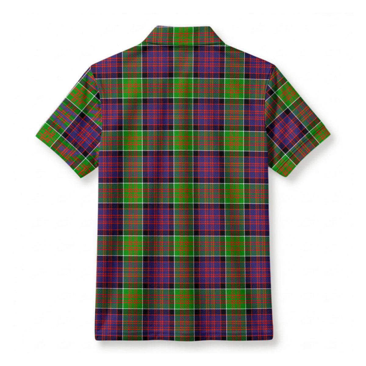 MacDonald (Clan Ranald) Tartan Crest Birdseye Mesh Polo Shirt