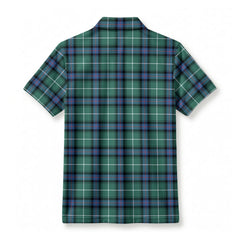 MacDonald of the Isles Hunting Ancient Tartan Crest Birdseye Mesh Polo Shirt