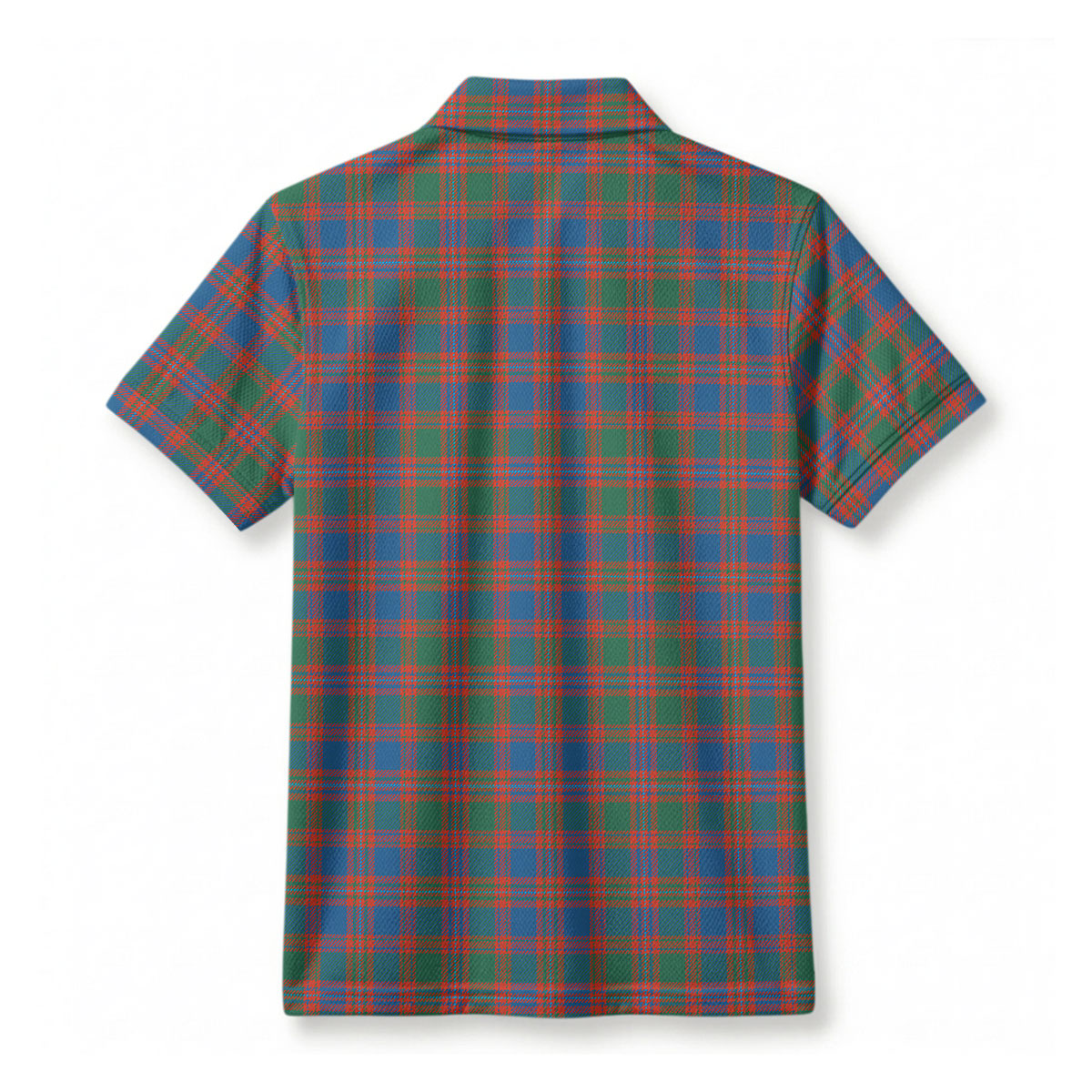 MacIntyre Ancient Tartan Crest Birdseye Mesh Polo Shirt