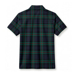 MacKinlay Modern Tartan Crest Birdseye Mesh Polo Shirt