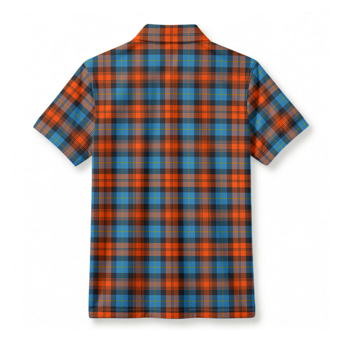 MacLachlan Ancient Tartan Crest Birdseye Mesh Polo Shirt