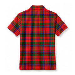 MacNicol (of Scorrybreac) Tartan Crest Birdseye Mesh Polo Shirt