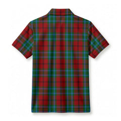 McCook Tartan Crest Birdseye Mesh Polo Shirt