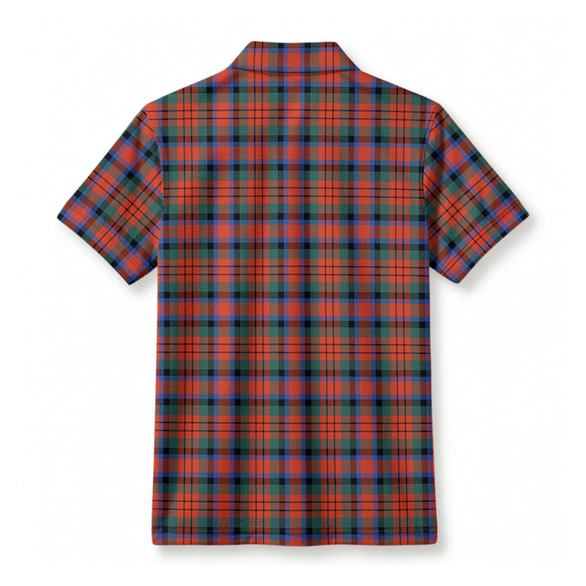 McDuff Ancient Tartan Crest Birdseye Mesh Polo Shirt