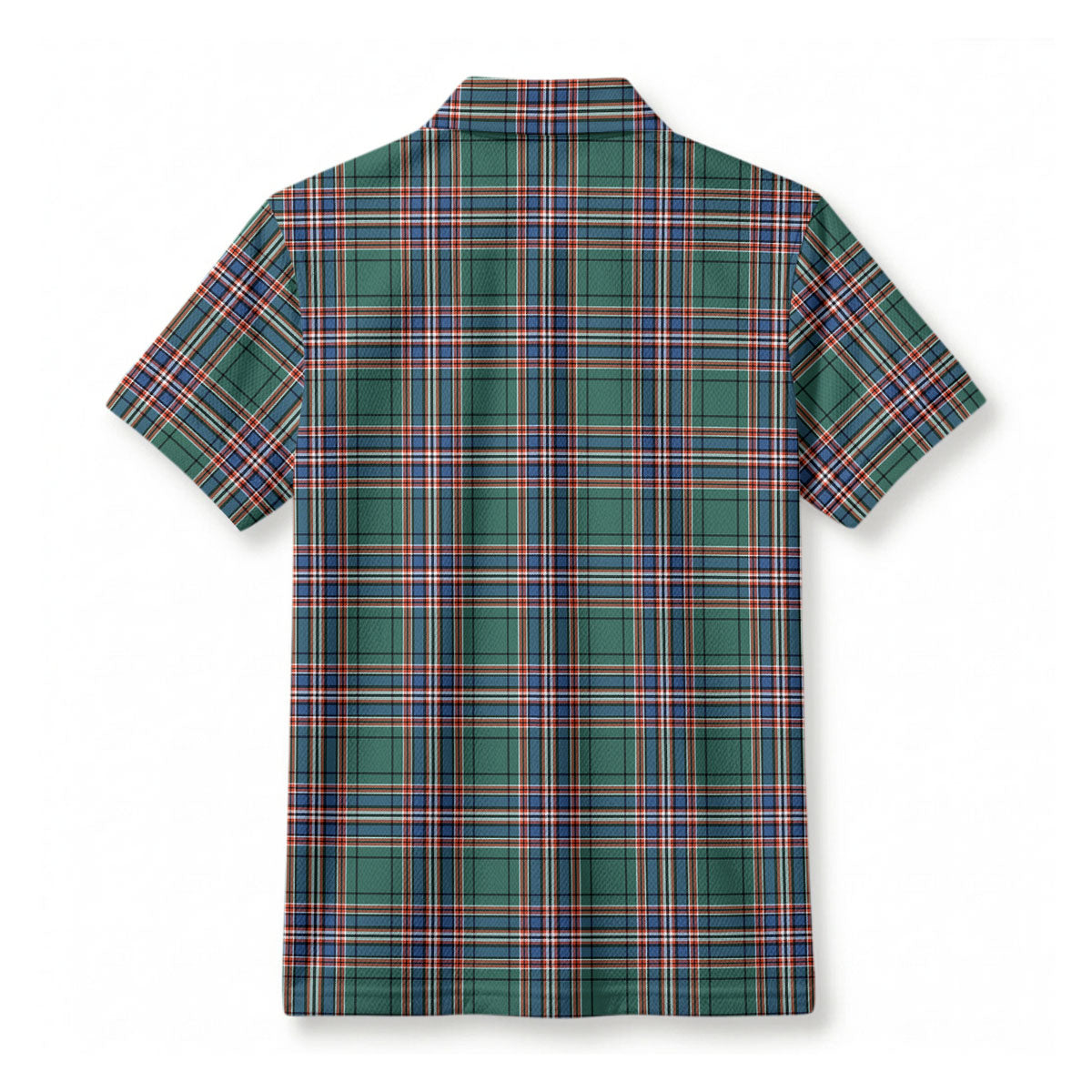 McFarlane Hunting Ancient Tartan Crest Birdseye Mesh Polo Shirt