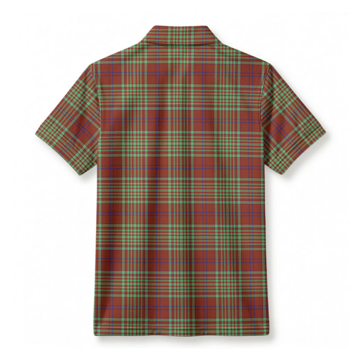 McGillivray Hunting Ancient Tartan Crest Birdseye Mesh Polo Shirt