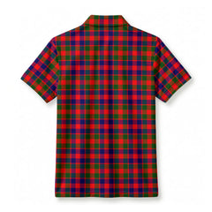 McGowan Tartan Crest Birdseye Mesh Polo Shirt