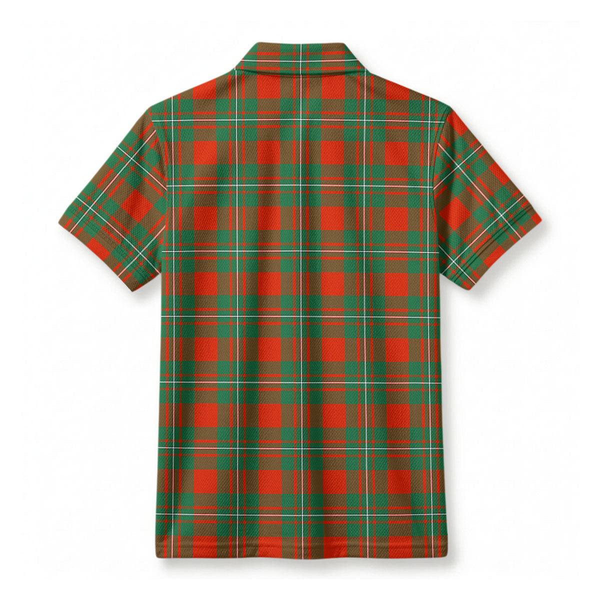 McGregor Ancient Tartan Crest Birdseye Mesh Polo Shirt