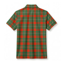 McGregor Ancient Tartan Crest Birdseye Mesh Polo Shirt