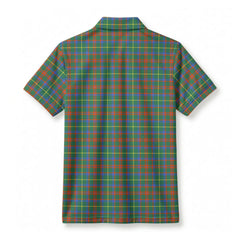 McIntosh Hunting Ancient Tartan Crest Birdseye Mesh Polo Shirt