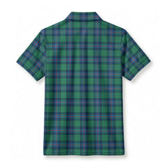 Shaw (of Sauchie) Ancient Tartan Crest Birdseye Mesh Polo Shirt