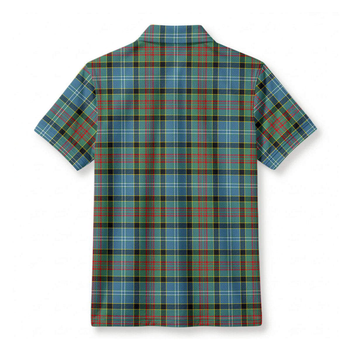 Walkinshaw Tartan Crest Birdseye Mesh Polo Shirt