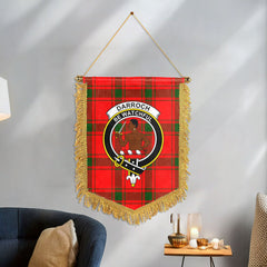 Darroch (Gourock) Tartan Crest Wall Hanging Banner