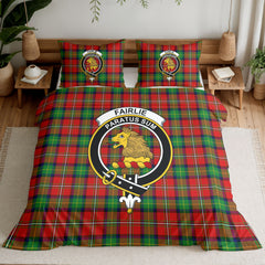 Fairlie Tartan Crest Bedding Set