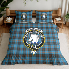 Horsburgh Tartan Crest Bedding Set