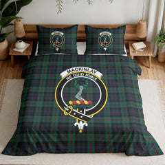 MacKinlay Modern Tartan Crest Bedding Set