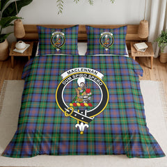 MacLennan Ancient Tartan Crest Bedding Set
