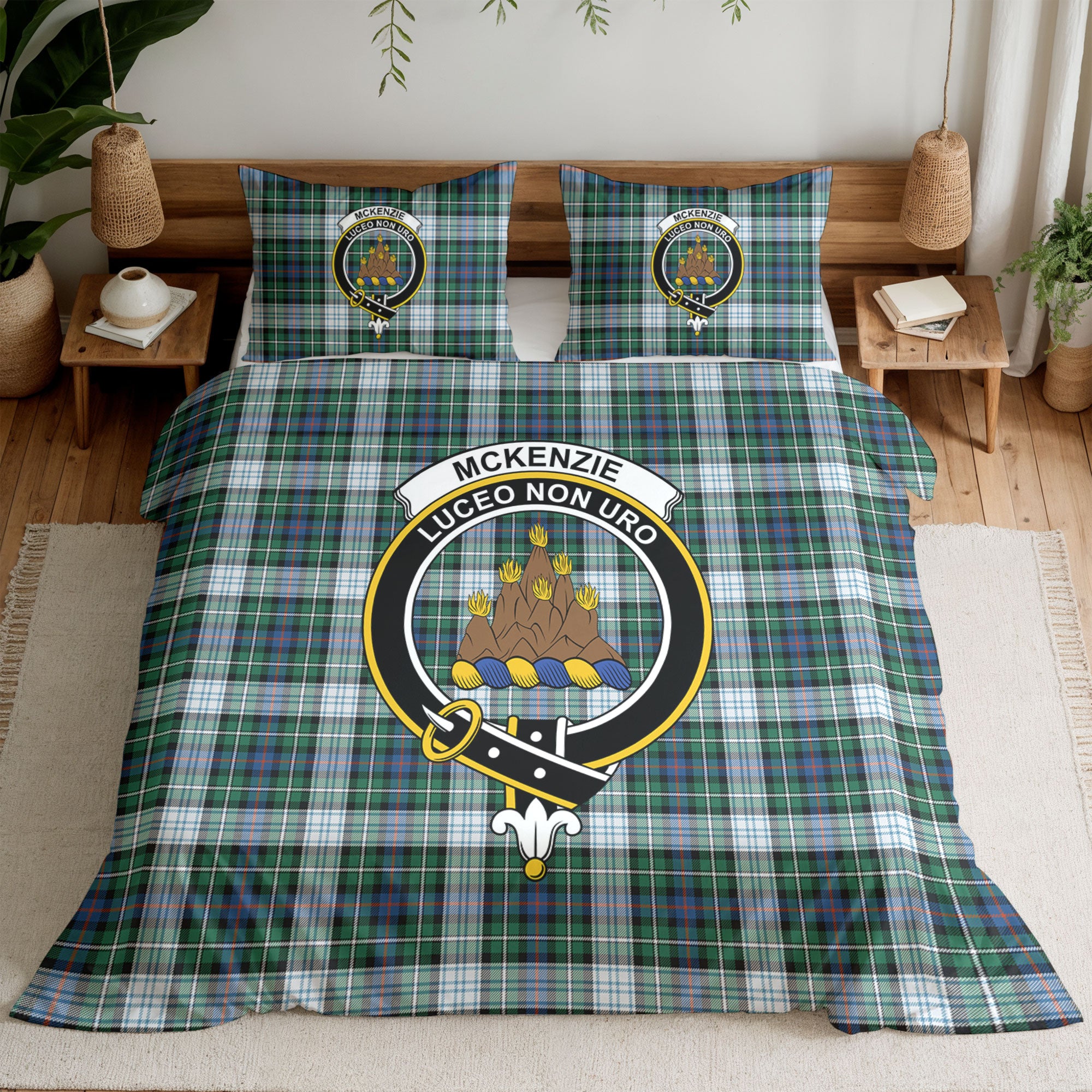 McKenzie Dress Ancient Tartan Crest Bedding Set