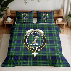 McNeil of Colonsay Modern Tartan Crest Bedding Set