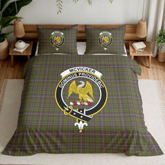 McVicker Tartan Crest Bedding Set