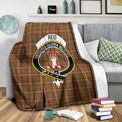 Reid Ancient Tartan Crest Blanket