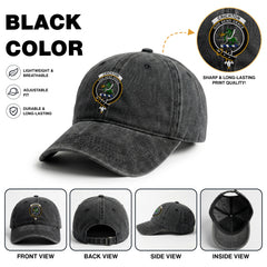Crichton Crest Washed Classic Cap