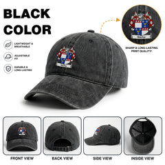 Richie Coat of Arms Washed Classic Cap
