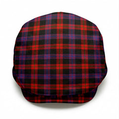 Broun Modern Tartan Flat Caps