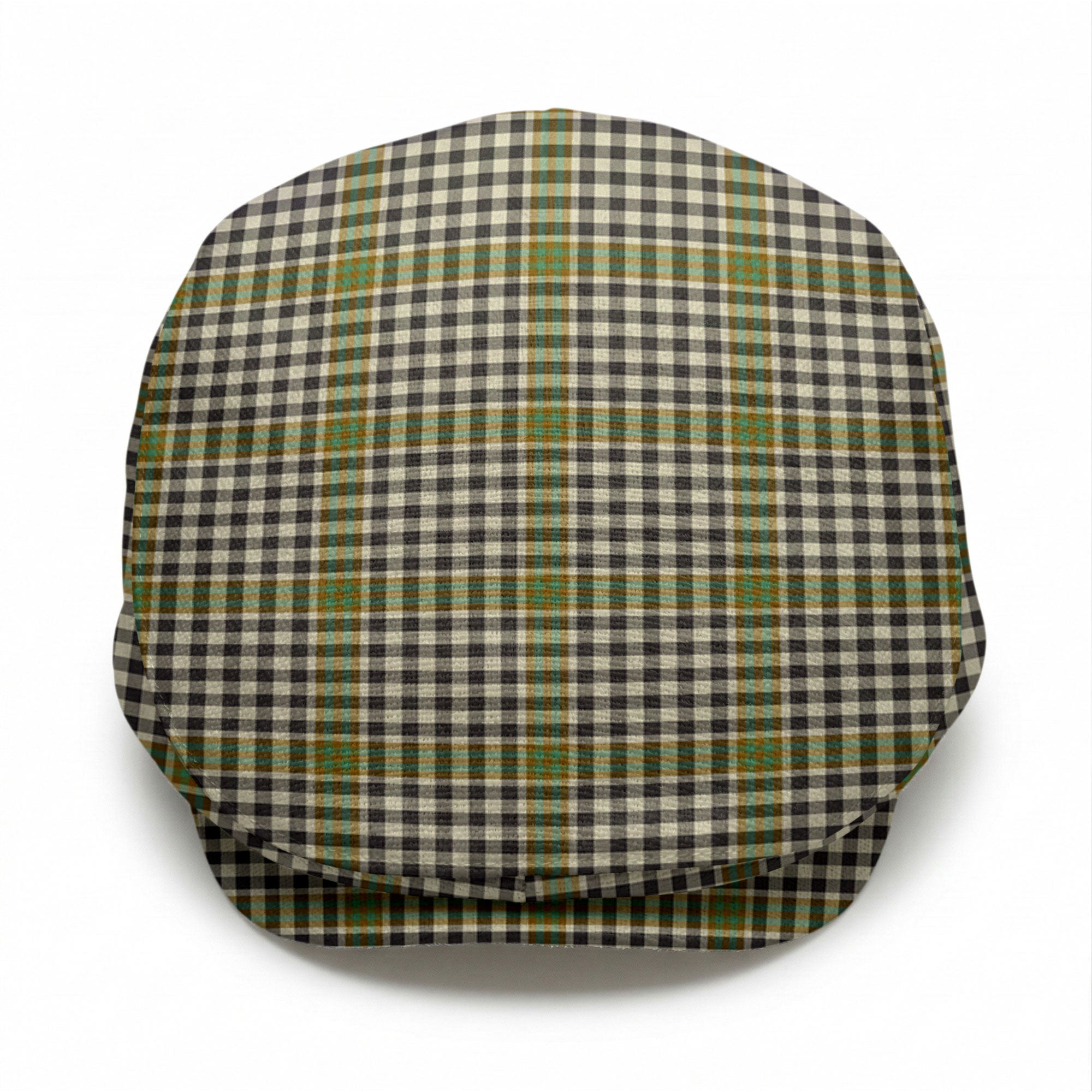 Burns Check Tartan Flat Caps
