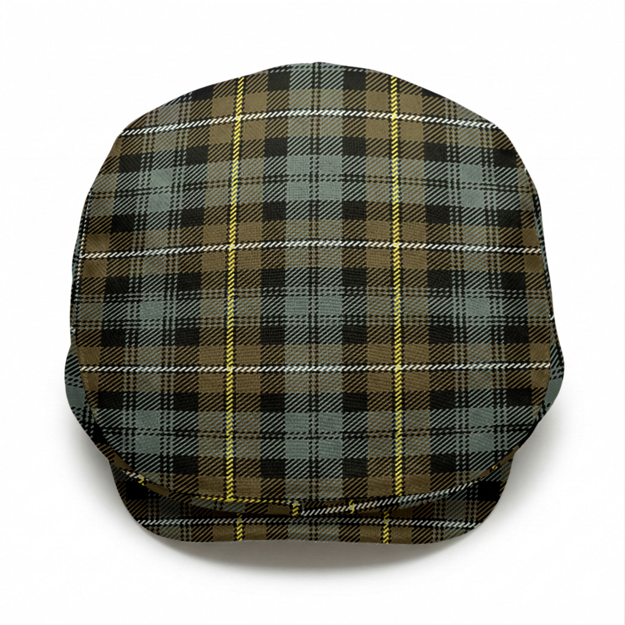 Campbell Argyll Weathered Tartan Flat Caps