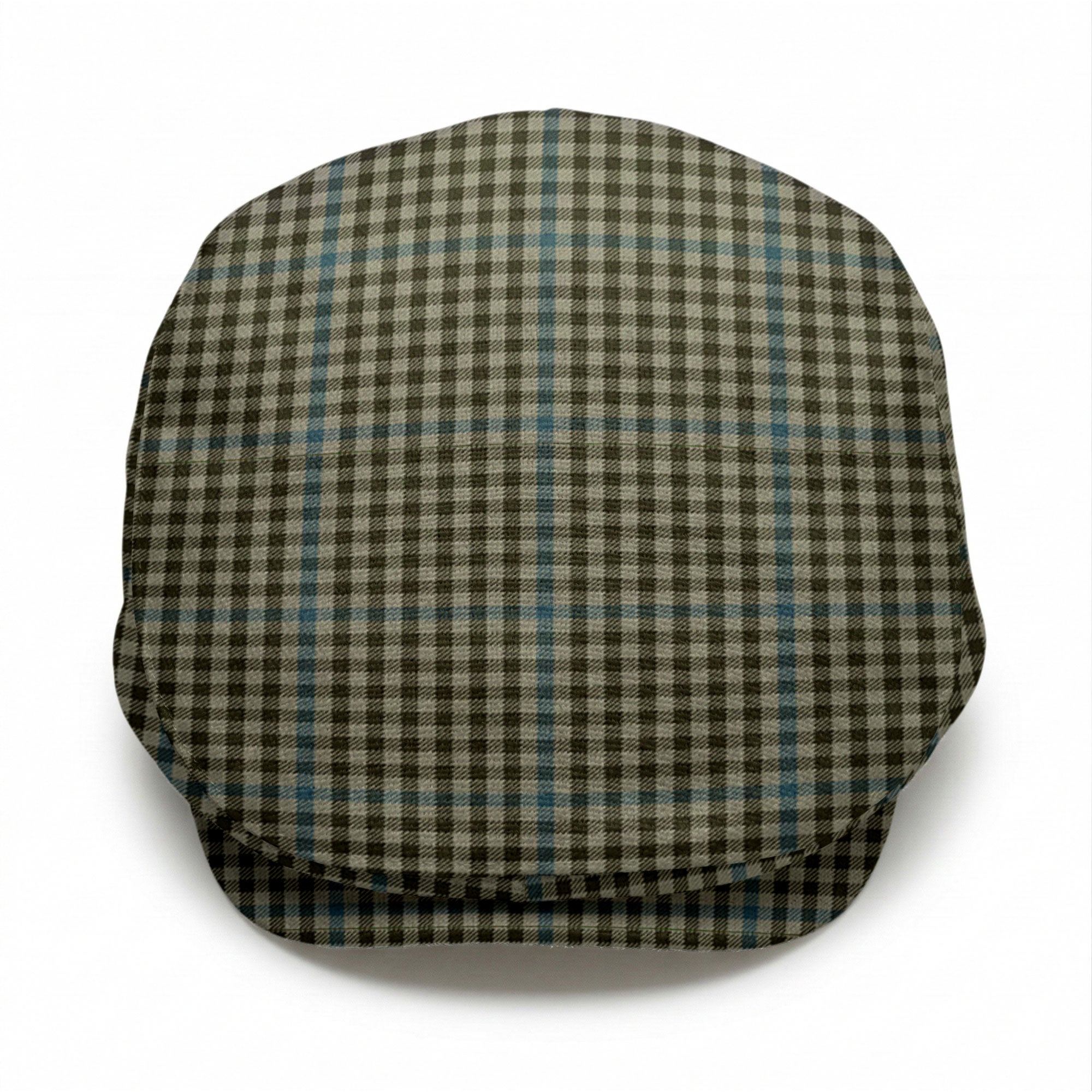 Haig Check Tartan Flat Caps