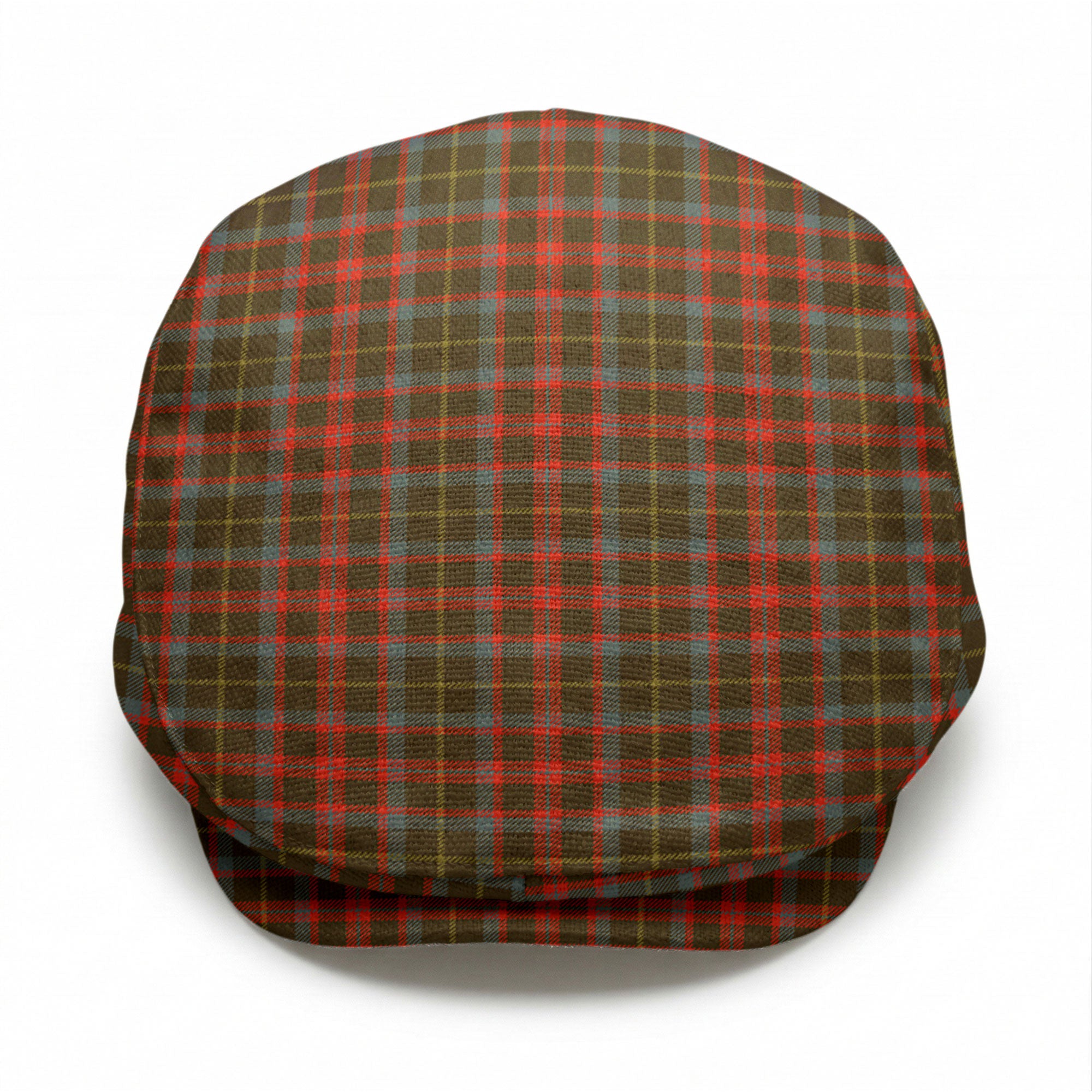 MacKintosh Hunting Weathered Tartan Flat Caps
