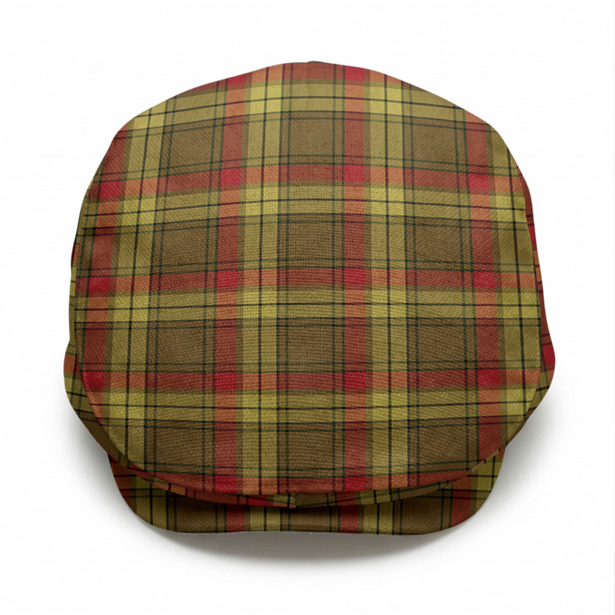 McMillan Old Weathered Tartan Flat Caps