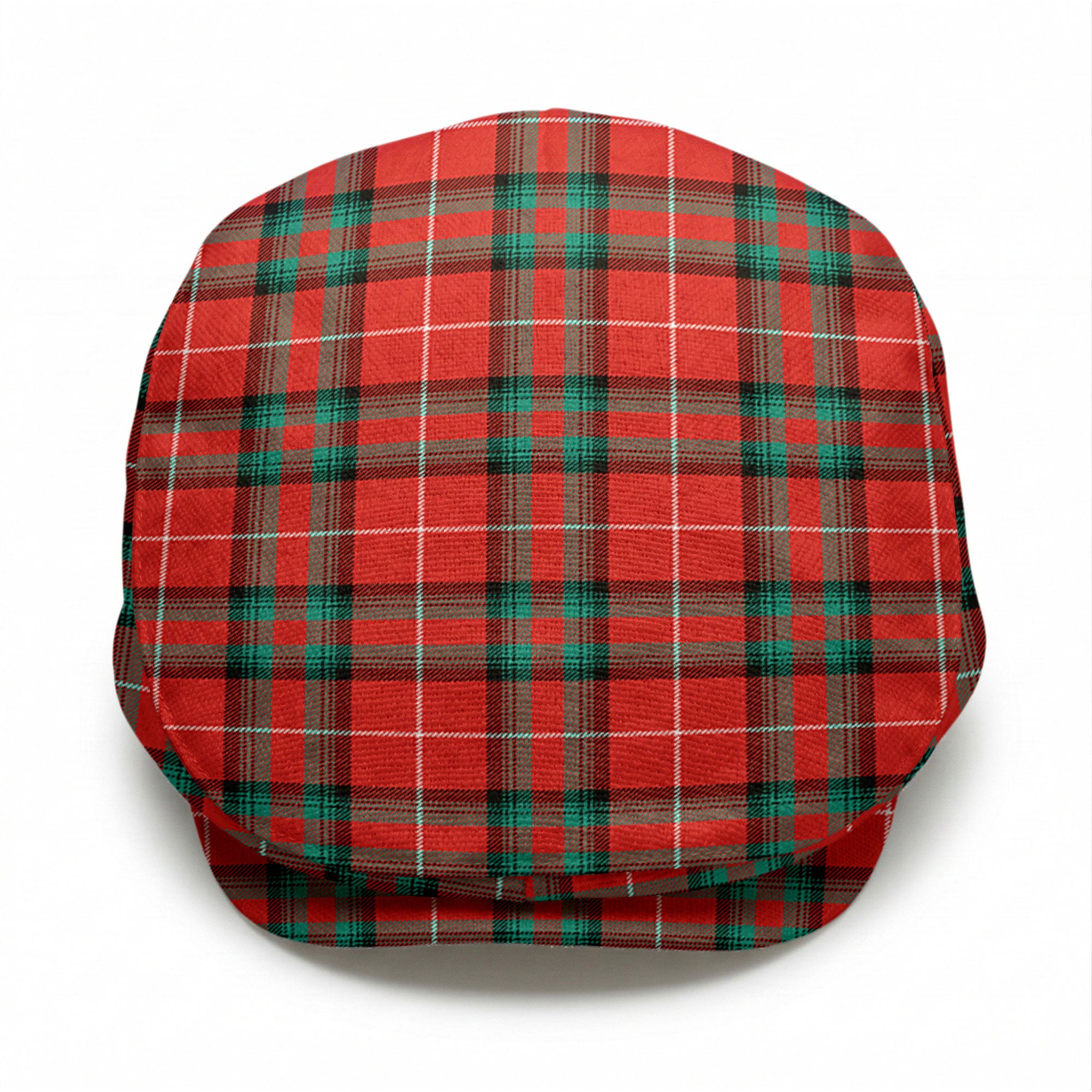 Stewart (Stuart) of Bute Tartan Flat Caps