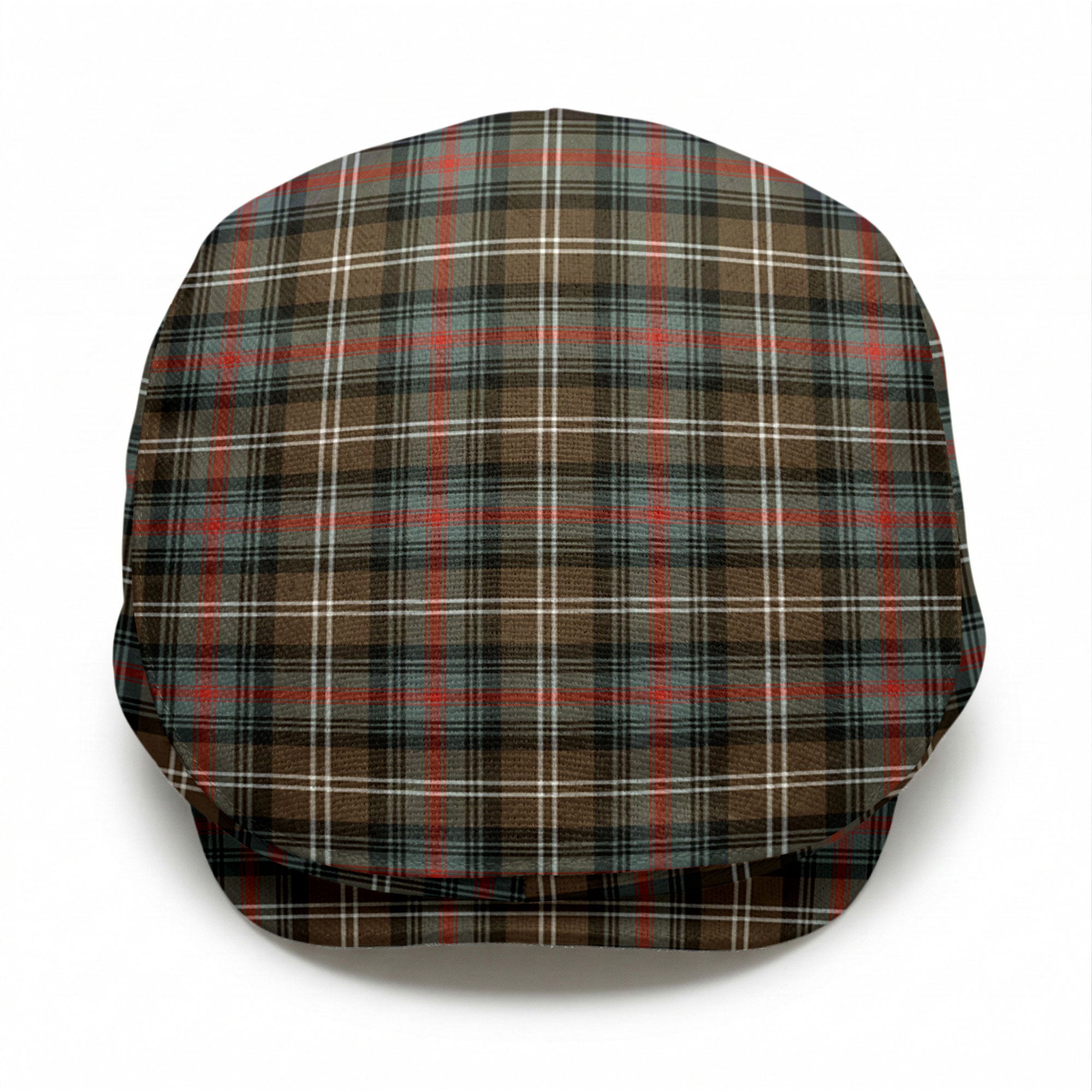 Sutherland Weathered Tartan Flat Caps