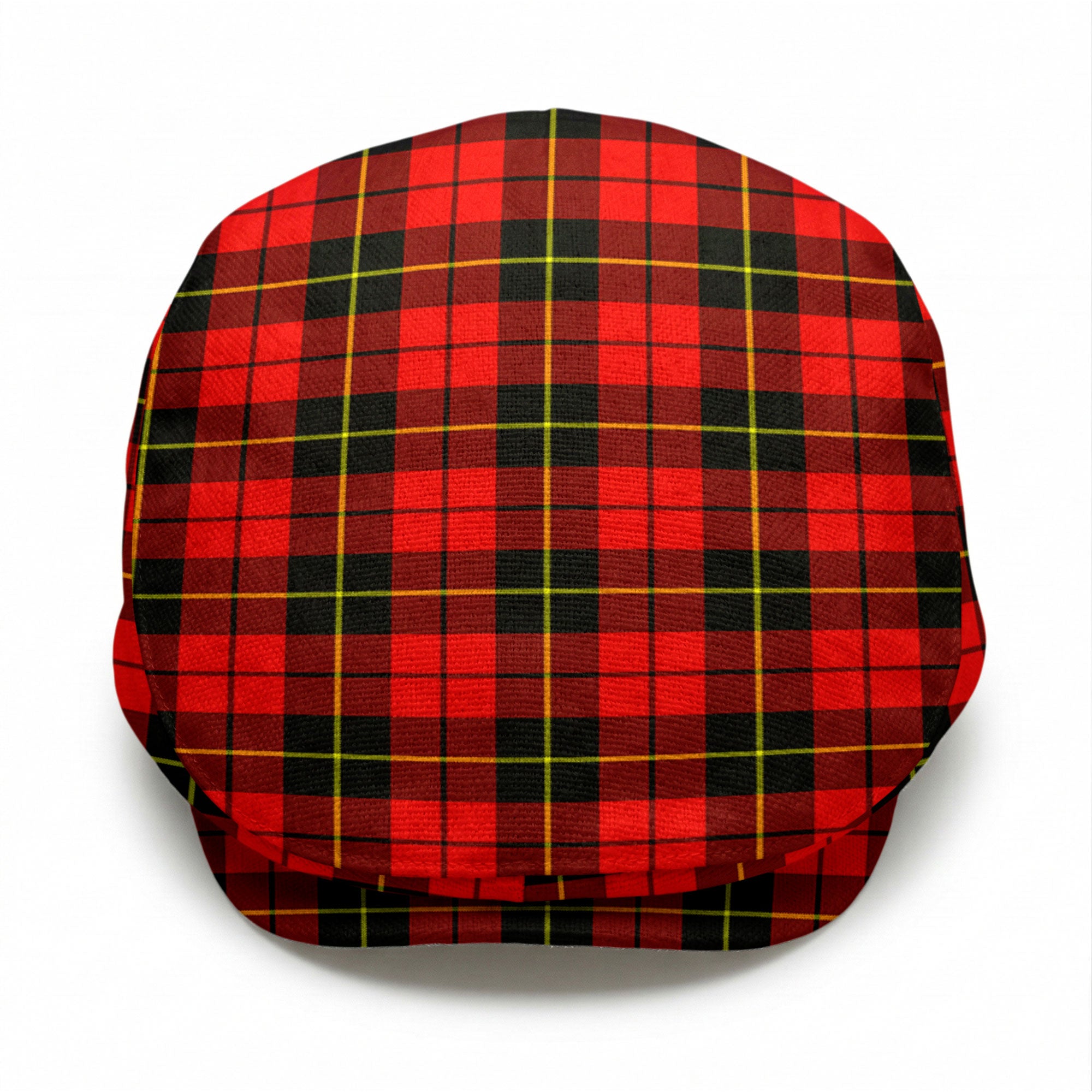 Wallace Hunting Red Tartan Flat Caps