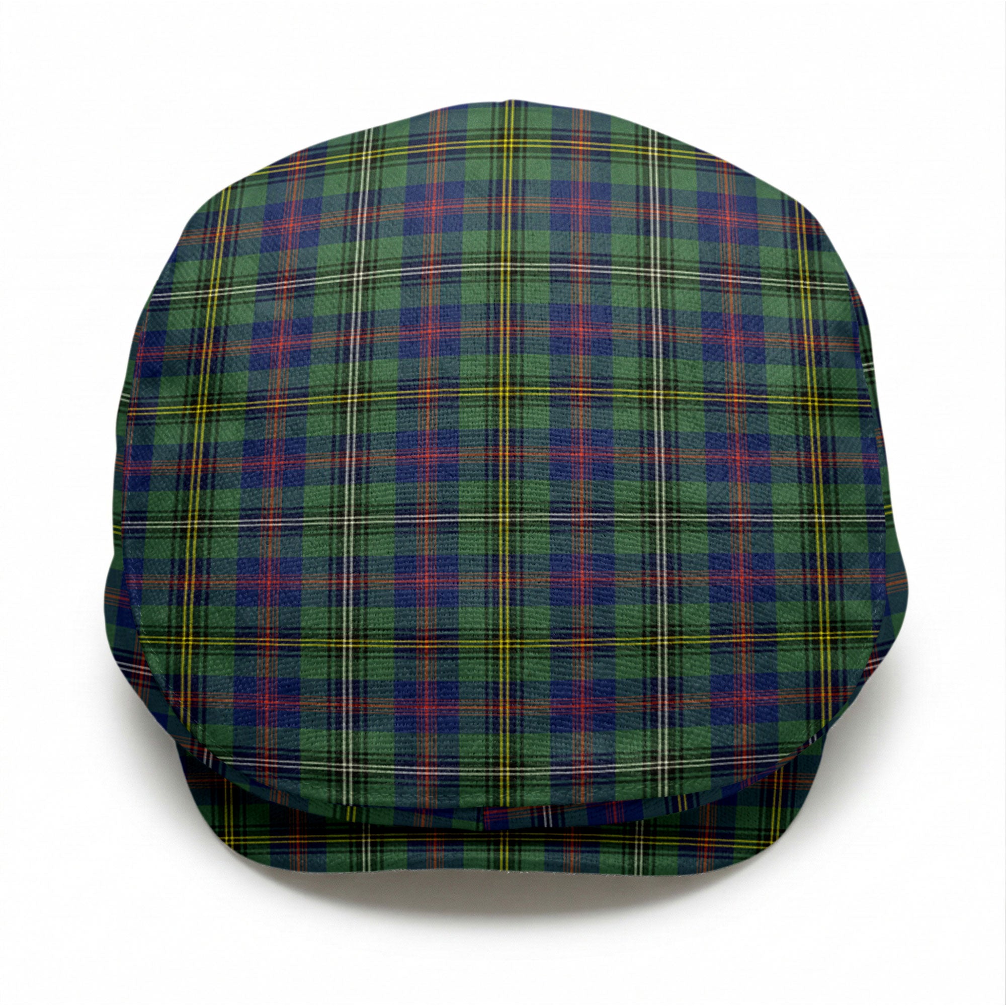 Wood Tartan Flat Caps