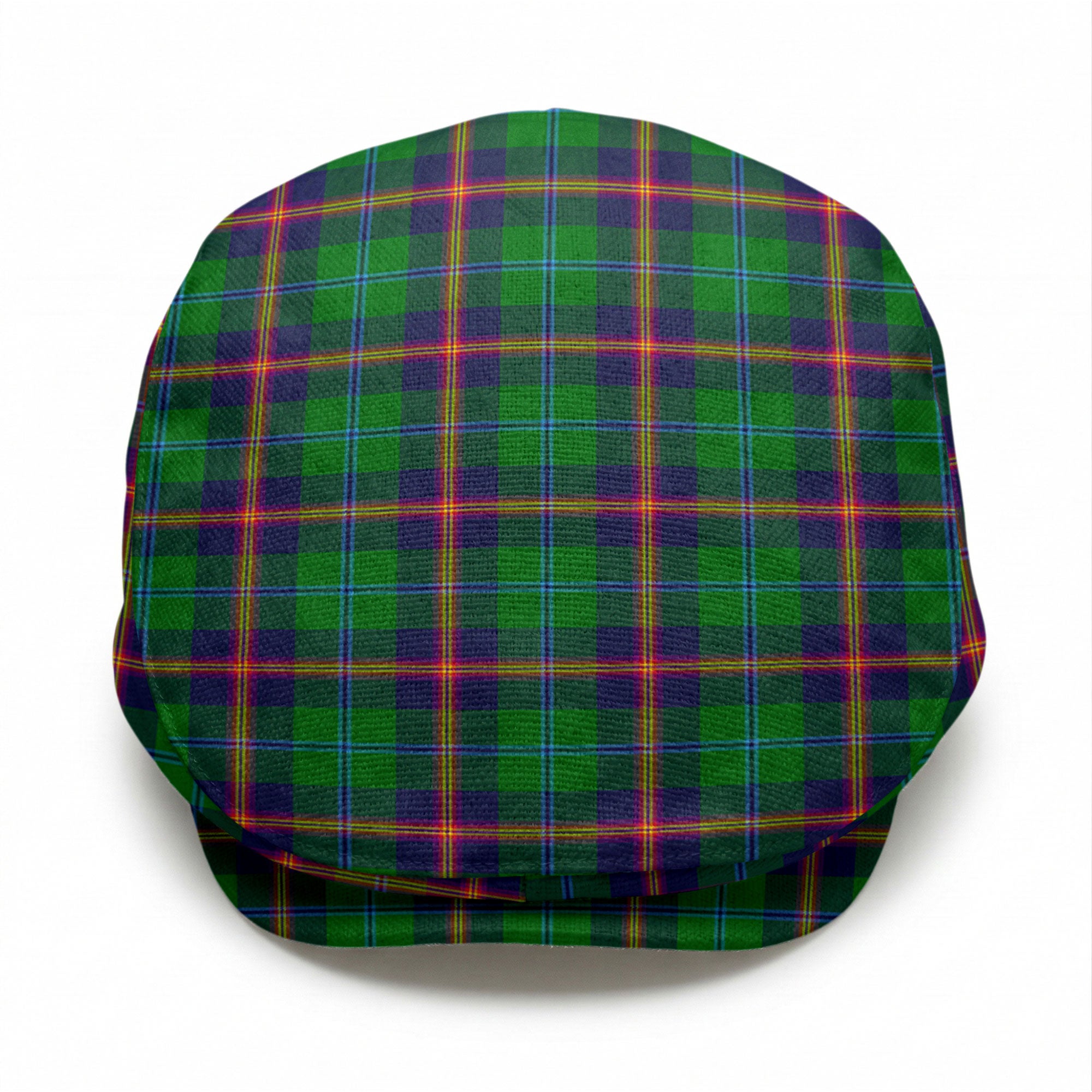 Young Modern Tartan Flat Caps