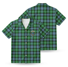 Arbuthnot Ancient Tartan Crest Hawaiian Shirt