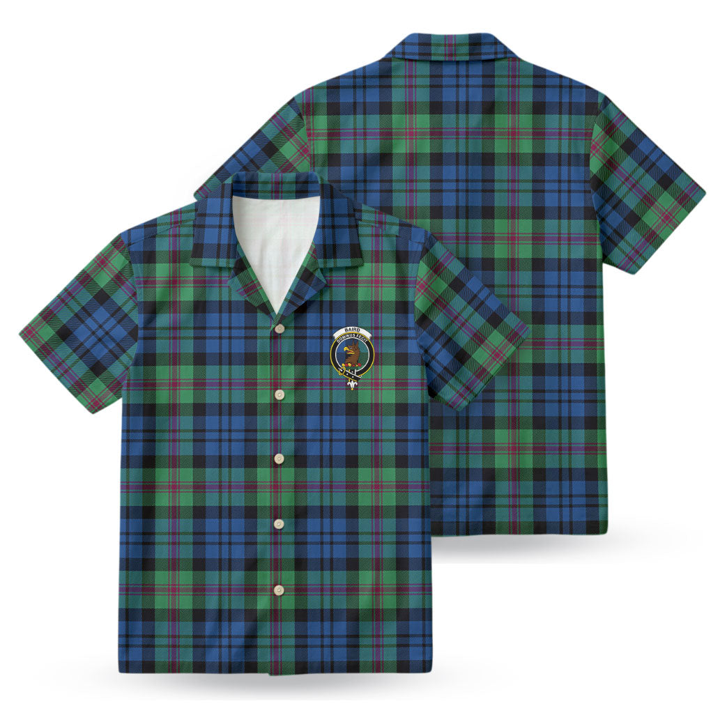 Baird Ancient Tartan Crest Hawaiian Shirt